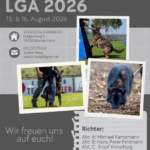 LG-Ausscheidungsprüfung - OG Zabergäu 15.08.2026 & 16.08.2026
